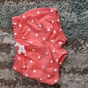Girls jumping Beans 9m pink polka-dot shorts